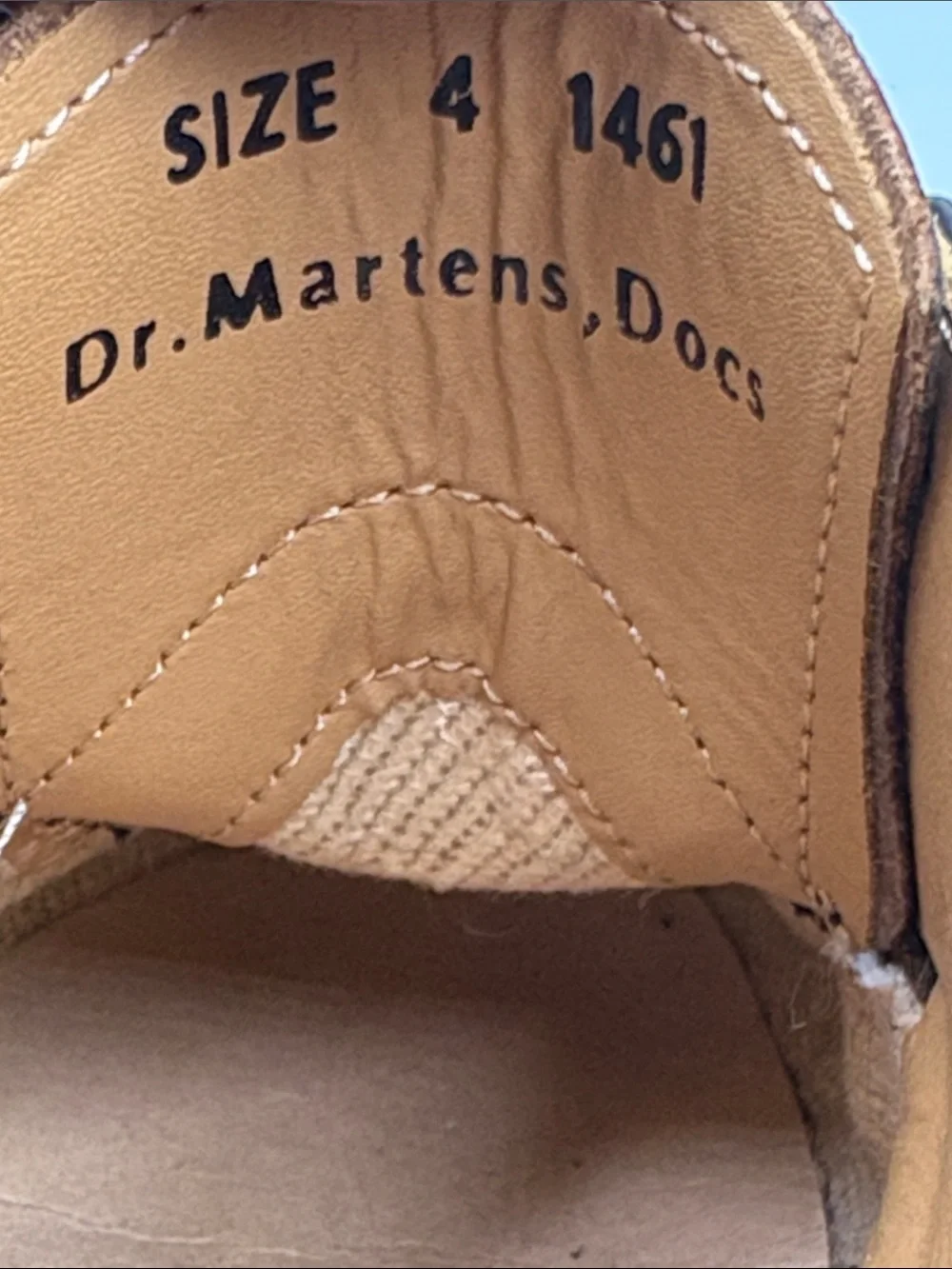 Black Kids Lace-Up Shoes with Yellow Stitching